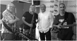 Session for Phoenix FM radio, Brentwood
